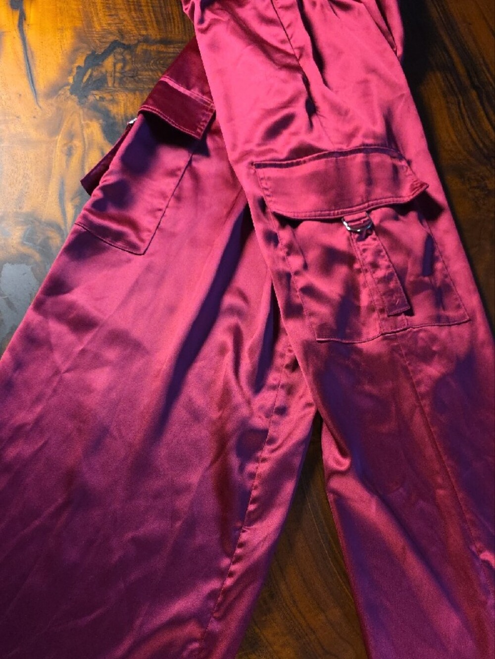 House of Harlow 1960 Satin Pants #Raver #60's #BohoChic #Festival - Picture 4 of 10